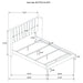 Kendall 4 Pc Bedroom Set - Orbit Furniture (Richmond,BC)