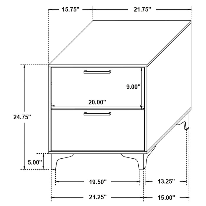 Kendall 4 Pc Bedroom Set - Orbit Furniture (Richmond,BC)