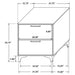 Kendall 4 Pc Bedroom Set - Orbit Furniture (Richmond,BC)