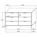 Kendall 4 Pc Bedroom Set - Orbit Furniture (Richmond,BC)