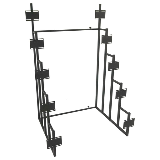 Duarto 5-tier Headboard Display Rack Black - Orbit Furniture (Richmond,BC)
