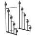 Duarto 5-tier Headboard Display Rack Black - Orbit Furniture (Richmond,BC)