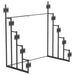 Duarto 5-tier Headboard Display Rack Black - Orbit Furniture (Richmond,BC)