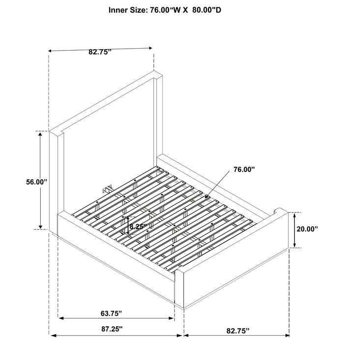 Nala Eastern King & Queen Bed - Orbit Furniture (Richmond,BC)