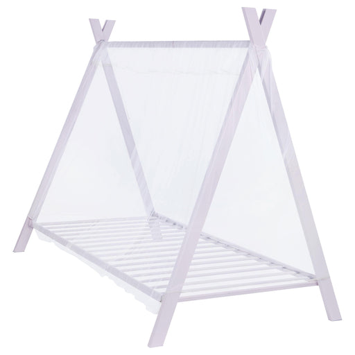 Fultonville Twin Metal Tent Bed Pink - Orbit Furniture (Richmond,BC)