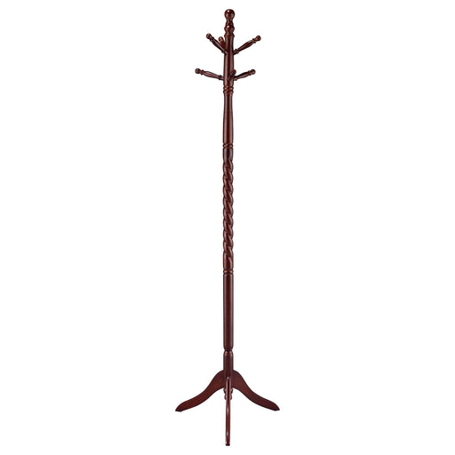 Riona 2-tier Coat Rack Merlot - Orbit Furniture (Richmond,BC)