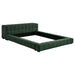 Trinity California King, E.king, Queen, & Full Bed Green & Light Taupe - Orbit Furniture (Richmond,BC)