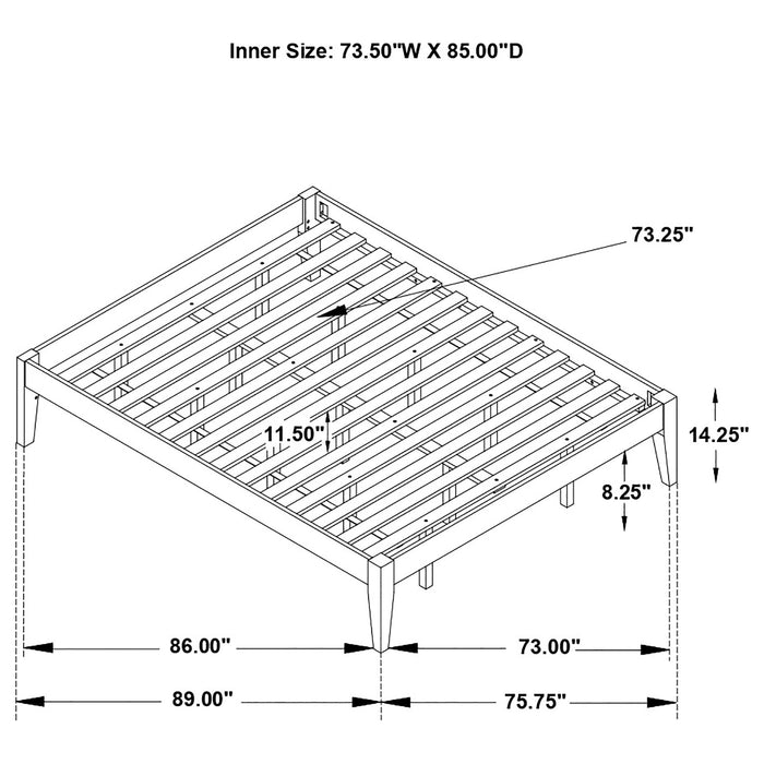 Hounslow Universal Platform Bed - Orbit Furniture (Richmond,BC)