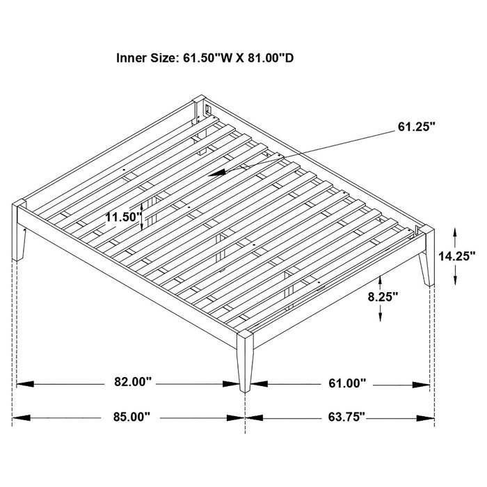 Hounslow Universal Platform Bed - Orbit Furniture (Richmond,BC)