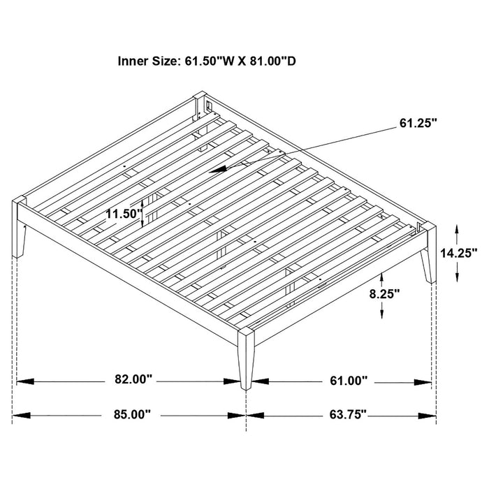 Hounslow Universal Platform Bed - Orbit Furniture (Richmond,BC)