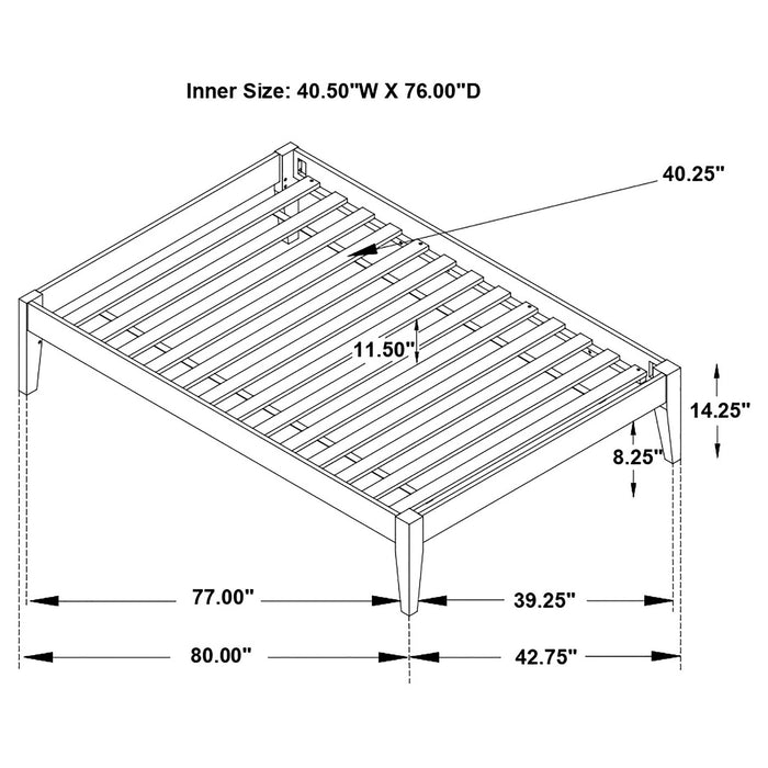 Hounslow Universal Platform Bed - Orbit Furniture (Richmond,BC)