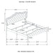 Bella Beds Cal.King & E.King, Queeen - Orbit Furniture (Richmond,BC)