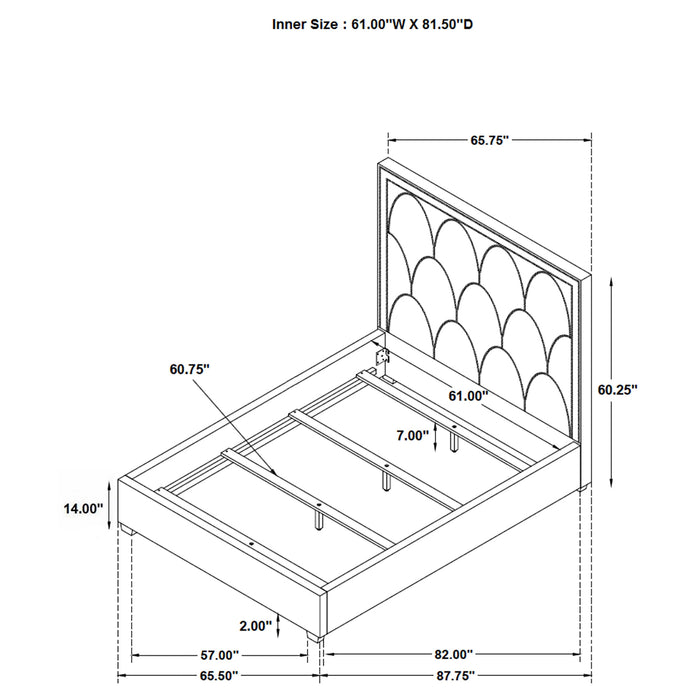 Bowfield Queen Beds - Orbit Furniture (Richmond,BC)