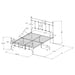 Novak Eastern King, Full, Queen, & Twin Bed - Orbit Furniture (Richmond,BC)
