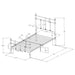 Novak Eastern King, Full, Queen, & Twin Bed - Orbit Furniture (Richmond,BC)
