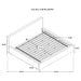 Gregory Bed Grey - Orbit Furniture (Richmond,BC)