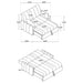 Portland Sofa Bed - Orbit Furniture (Richmond,BC)