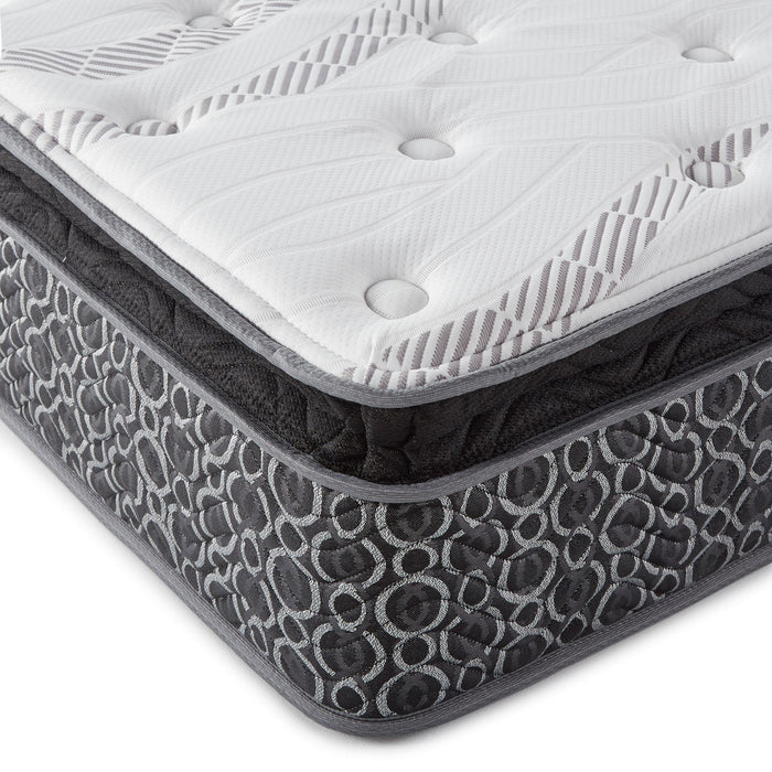 Hayes 11" Twin XL Pillow Top Memory Foam Hybrid Mattress - Orbit Furniture (Richmond,BC)