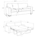 Simpson Sleeper Sofa - Orbit Furniture (Richmond,BC)
