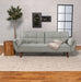 Caufield Upholstered Buscuit Tufted Covertible Sofa Bed Grey - Orbit Furniture (Richmond,BC)