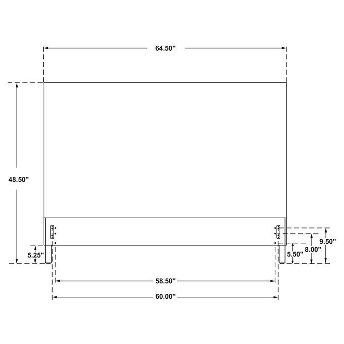 Zyla Queen Headboard - Orbit Furniture (Richmond,BC)