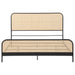 Lanewood Eastern King & Queen Bed Black & White - Orbit Furniture (Richmond,BC)