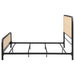 Lanewood Eastern King & Queen Bed Black & White - Orbit Furniture (Richmond,BC)