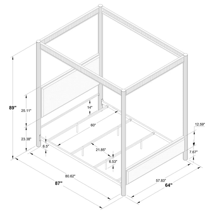 Zimmerlee Eastern King & Queen Bed - Orbit Furniture (Richmond,BC)