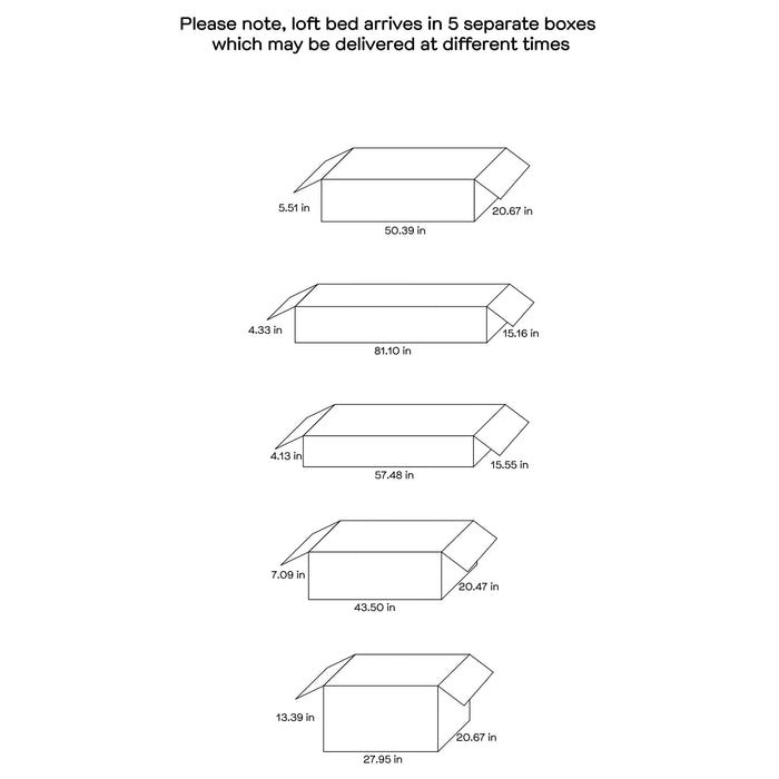 Millie Loft Beds - Orbit Furniture (Richmond,BC)