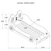 Cruiser Twin Bed - Orbit Furniture (Richmond,BC)
