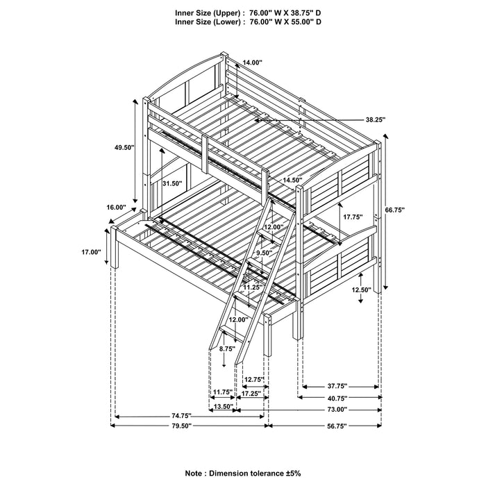 Flynn Bunk Beds - Orbit Furniture (Richmond,BC)