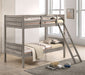 Ryder Bunk Bed Weathered Taupe - Orbit Furniture (Richmond,BC)