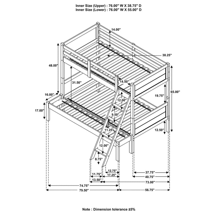 Ryder Bunk Beds - Orbit Furniture (Richmond,BC)