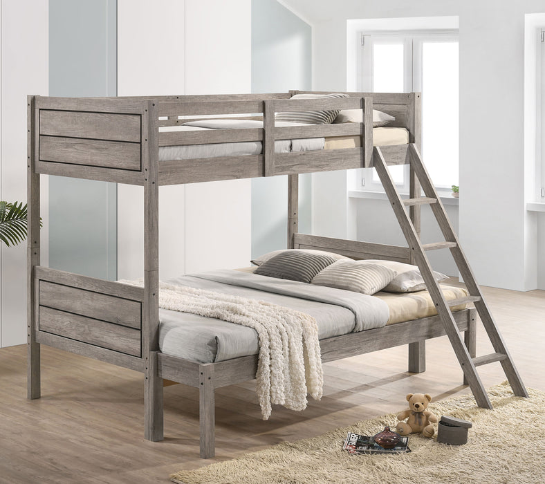 Ryder Bunk Bed Weathered Taupe - Orbit Furniture (Richmond,BC)