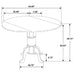 Allison 5 Pc Dining Sets - Orbit Furniture (Richmond,BC)