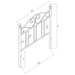 Ellis Twin Headboard - Orbit Furniture (Richmond,BC)