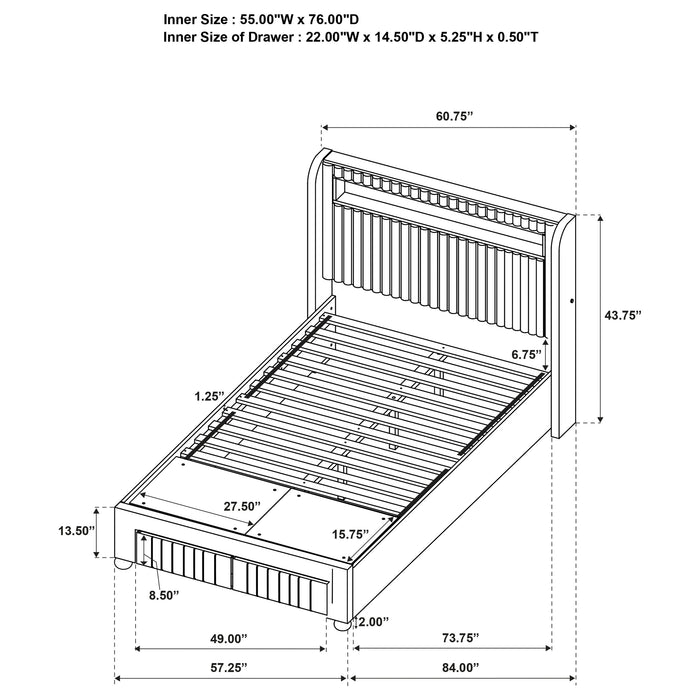 Madison Full & Twin Bed - Orbit Furniture (Richmond,BC)