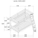 Rhea Bunk Bed - Orbit Furniture (Richmond,BC)