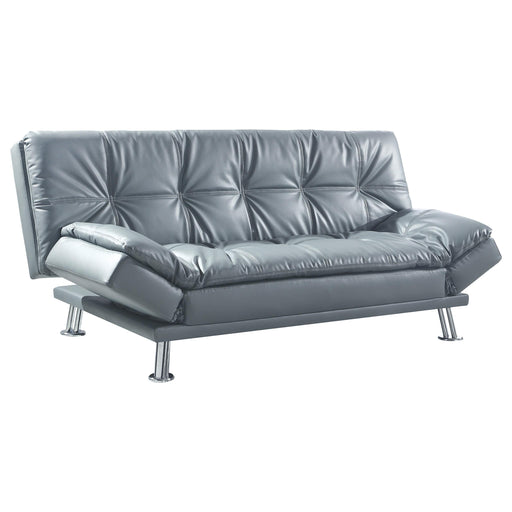Dilleston Tufted Back Upholstered Sofa Bed Grey - Orbit Furniture (Richmond,BC)
