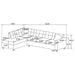 Stonenesse Stationary Sectionals - Orbit Furniture (Richmond,BC)