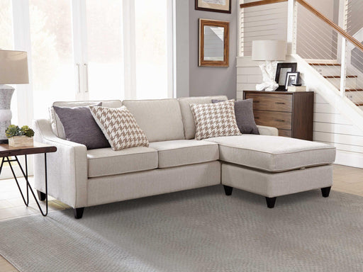 Mcloughlin Upholstered Sectional Platinum - Orbit Furniture (Richmond,BC)