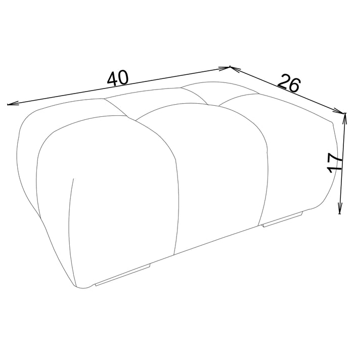 Camacho Ottoman - Orbit Furniture (Richmond,BC)