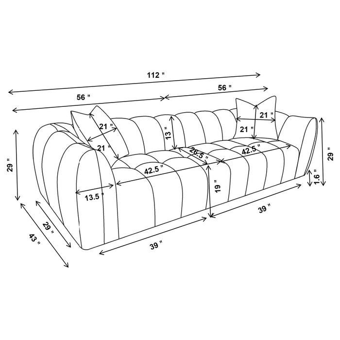 Winchester Stationary Sofa - Orbit Furniture (Richmond,BC)