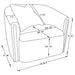 Townsend Accent Chair - Orbit Furniture (Richmond,BC)