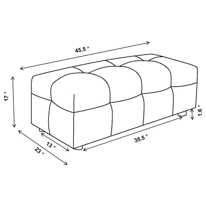 Everly Ottoman - Orbit Furniture (Richmond,BC)
