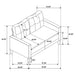 Bowen Stationary 3 Pc Sets - Orbit Furniture (Richmond,BC)