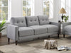 Bowen Upholstered Track Arms Tufted Sofa - Orbit Furniture (Richmond,BC)