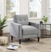 Bowen Upholstered Track Arms Tufted Chair - Orbit Furniture (Richmond,BC)