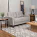 Bowen Upholstered Track Arms Tufted Loveseat - Orbit Furniture (Richmond,BC)
