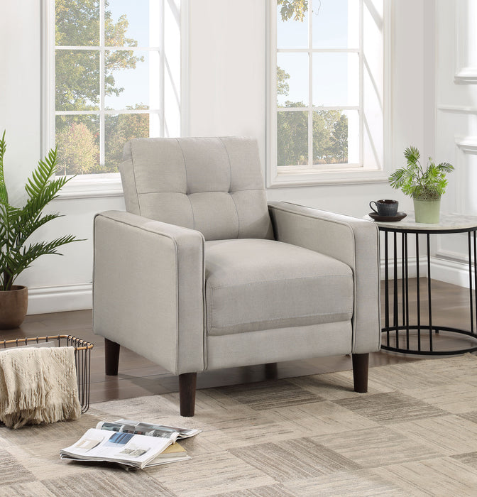 Bowen Upholstered Track Arms Tufted Chair - Orbit Furniture (Richmond,BC)